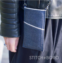 Load image into Gallery viewer, THE DERIVED PHONE POUCH WITH DETACHABLE CHAIN
